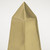 Set Of Two Gold Metal Elongated Pyramid Decor Pieces N270-392525