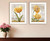 Set Of Two Paris 1 White Framed Print Wall Art N270-406629