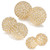 Set Of 2  3" Polished Spheres In Brilliant Shiny Luster Finished And Golden Frame N270-383755