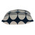 20" X 7" X 20" Transitional Gray And Blue Pillow Cover With Poly Insert N270-334053