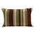 14" X 24" Brown and Beige Cotton Throw Pillow With Fringe N270-383093