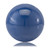 3" Blue Aluminum Decorative Orb Tabletop Sculpture N270-354715