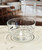 Clear Four Piece Round Swirl Acrylic Service For Four Bowl Set N270-520891