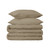 Linen Twin Cotton Blend 650 Thread Count Washable Duvet Cover Set N270-528404