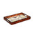 World Map Vintage Burlwood Serving Tray N270-401789
