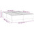  Box Spring Bed Frame White Full Faux Leather (US Only) A949-3121076