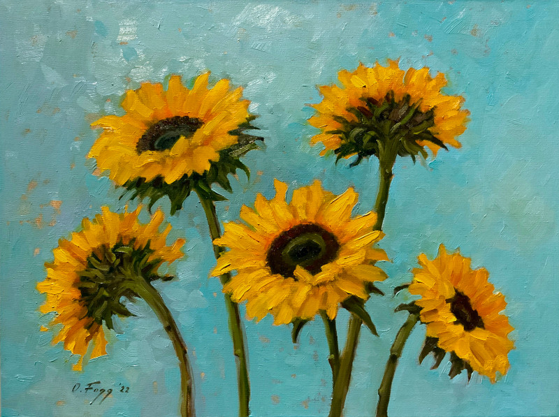 Sunflowers for Peace Fundraiser New Orleans Academy of Fine Arts
