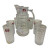 Diamond‑Cut Glass Pitcher Set with 6 Matching Tumblers – Premium Drinkware Collection