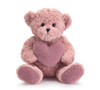 Pink Bear With Heart-18"