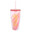 Bride Double Wall Tumbler- Pink