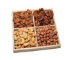 Wooden 4 Section Nuts-7"