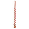 Pacifier Clip (With Small Box Of Candy) Silicone- Pink