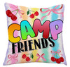 Camp Friends Cherries Autograph Pillow