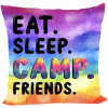 Eat Sleep Camp Autograph Pillow