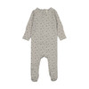 Lil Legs Printed Wrap Footie- Pale Blue