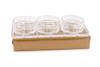 Crystal Relish Dishes On Tray