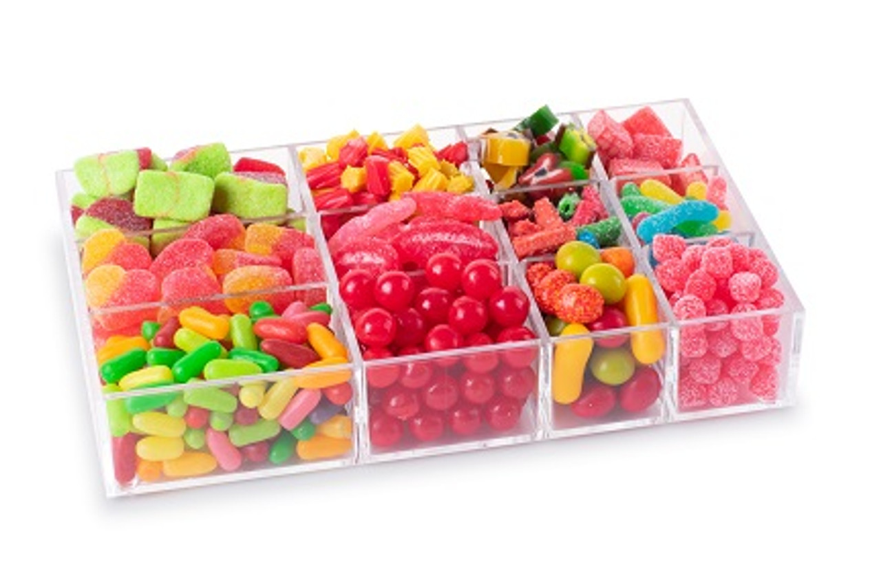 Acrylic Organizer-Medium Filled With Candy - Confection Collection