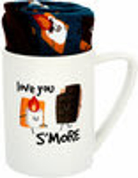 Mug With Socks- Love You S'more