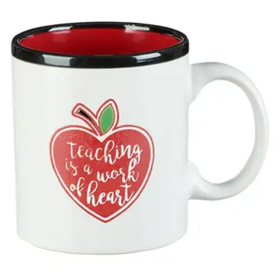 Mug- Teaching Is A Work Of Heart