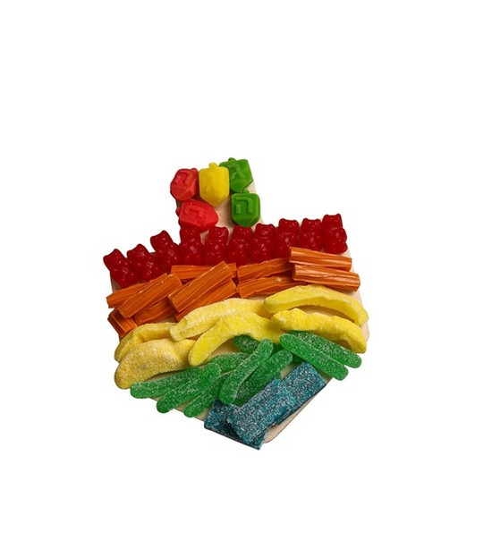 Wooden Dreidel With Candy-Small