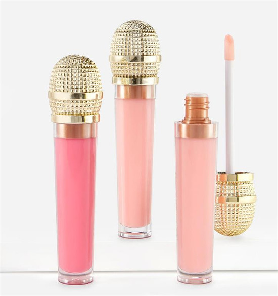 Lip Gloss Microphone Shaped