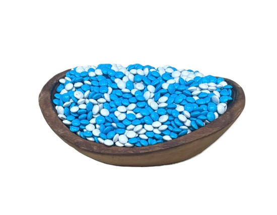 Blue And White Mini Lentils