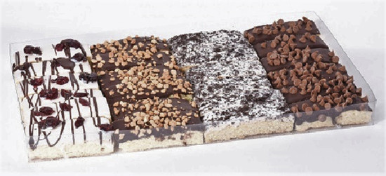 Chocolate Covered Biscotti Tray -24 Piece