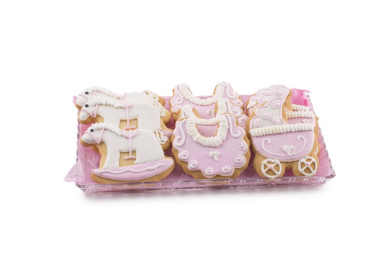 Royal Icing Cookies Pink