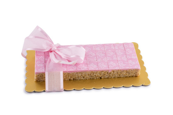 Peanut Chew Platter  Pink -30 Piece