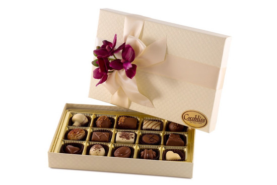 Coco Bliss Dairy  Belgian Truffles Gift Boxed  -15 Piece