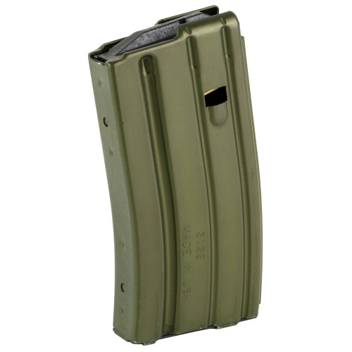 20RD 5.56 ALUMINUM MAGAZINE OD GREEN/BLACK