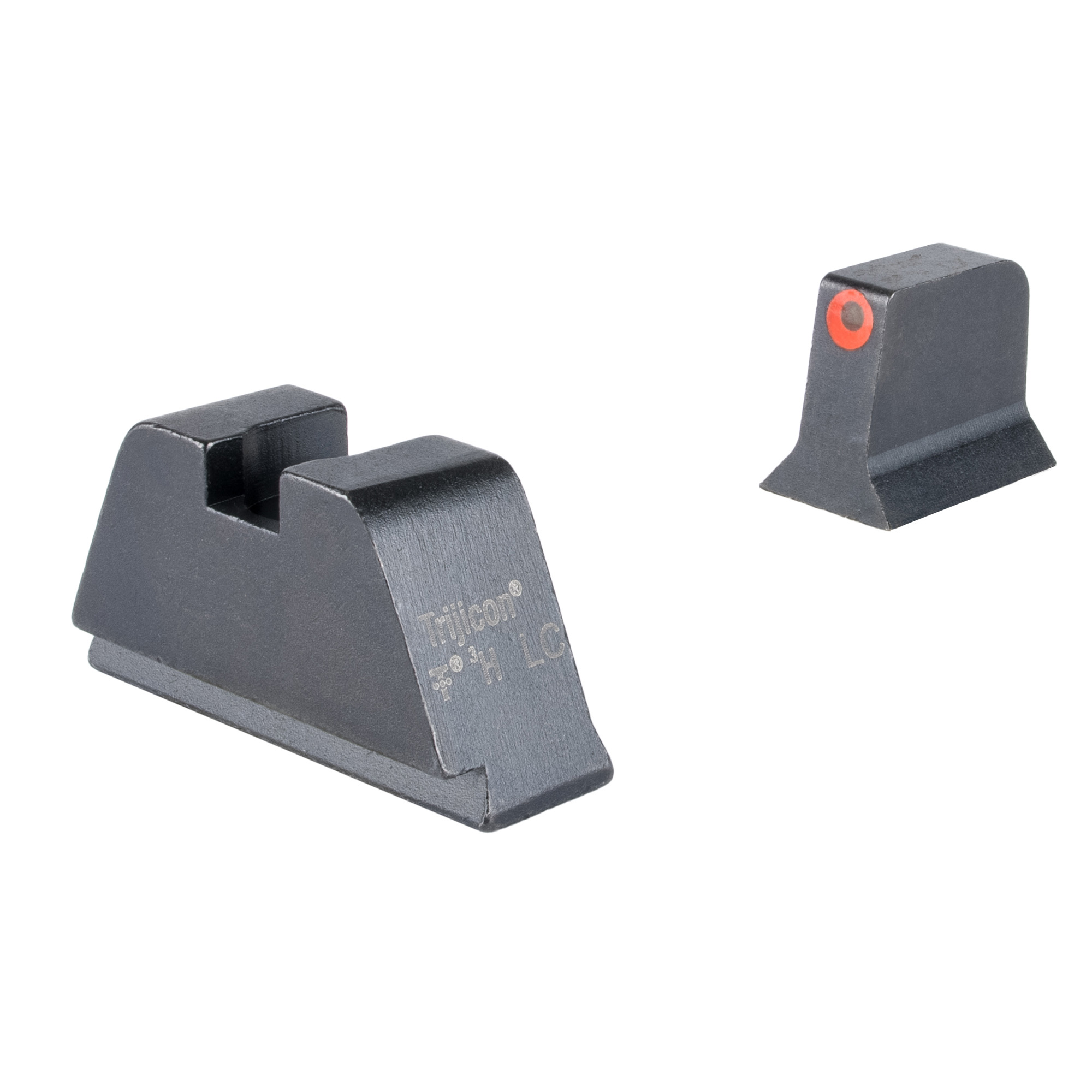 GLOCK SUPPRESSOR SIGHTS ORANGE/GREEN FRONT METAL REAR - view 0