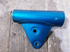 Honda CB450, Left Front Fork Cover Blue, Genuine NOS
