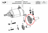 Gas Gas Cami, AJP PR5, Starter Motor Gear, NOS, 2140AME300100