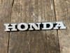 Honda CL450 Left Side Fuel tank Emblem, Genuine, NOS, 87122-294-670