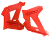 Gas Gas EC250 2007-2009, Red Radiator Cover Set, Genuine Gas Gas Part