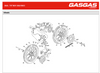Gas Gas TXT Boy Rear Brake Disc, Genuine, NOS, BIT050322012