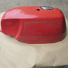 Triton/BSA/ Ducati, Cafe Racer Fibreglass Fuel Tank. Red, Used