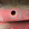 Triton/BSA/ Ducati, Cafe Racer Fibreglass Fuel Tank. Red, Used