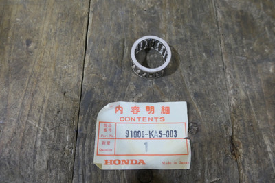 Honda CR450R, 1981 Needle Bearing, Genuine, NOS, 91006-KA5-004