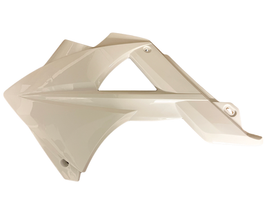 Gas Gas EC Six Days,2010-2011 Left Side White Rad Cover , Genuine, NOS,, BE92000BL2510
