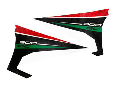 Gas Gas EC300 Six Day 2011 Side Panel Decals, Genuine, NOS