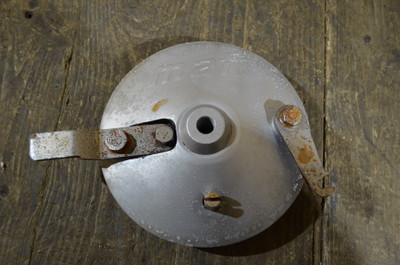 MAF 175/250?, Brake Plate With Brake shoes, Used Part