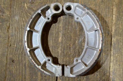 Honda XL250 CB450 CB500, Rear Brake Shoe,  Good Used Condition (2) 06430-390-404