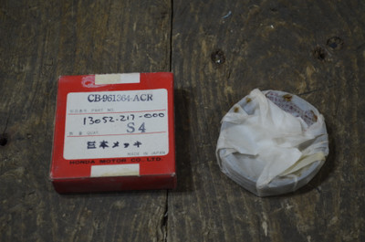 Honda CA160/CB160/CL160, Piston Ring Std + 1.0mm, Genuine NOS available at Moto-Classic from 29.95