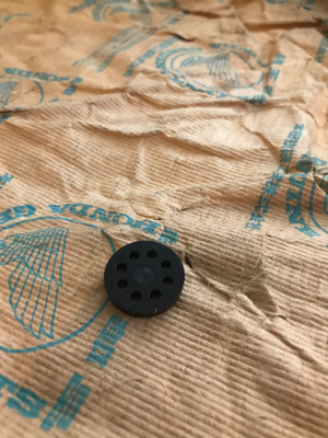 Honda CZ100/C50/C70/C90/CT70/CT90 Fuel Tap Rubber, Genuine, NOS, 16115-001-004