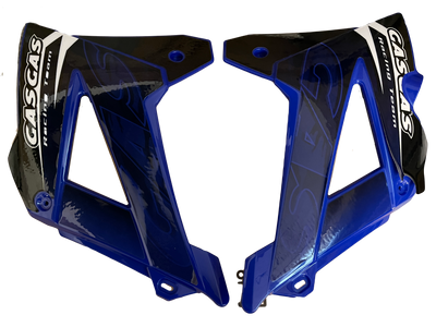 Gas Gas EC300, 2009, Radiator Panels Set With Decals, Genuine, NOS