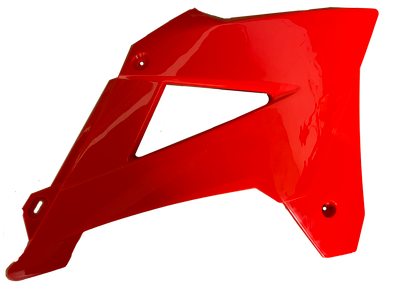 Gas Gas EC250 2007-2009, Red Left Radiator Cover, NOS, BE250720013
