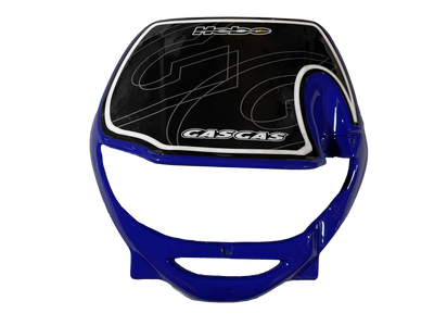 Gas Gas EC, Pampera 2001-2004, Blue Headlight Cowling, Genuine, NOS, BE300320012