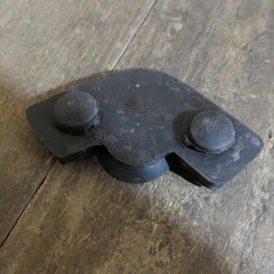 Honda C100, Left Seat Rubber, Genuine, NOS, 77152-041-000